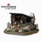 Preview: Krippe "flacher Stall"